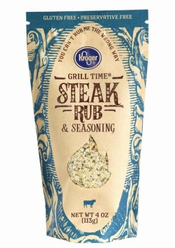 Kroger Grill Time Steak Rub & Seasoning