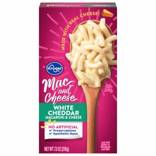 Kroger White Cheddar Macaroni & Cheese