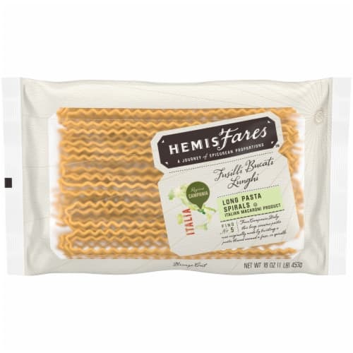 Hemisfares Fusilli Long Spirals Pasta