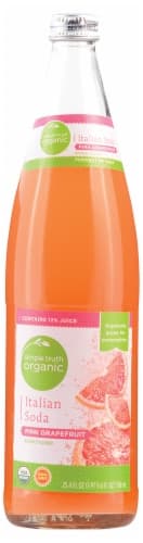 Simple Truth Organic Pink Grapefruit Italian Soda