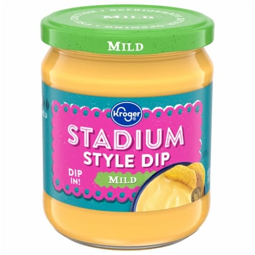 Kroger Stadium Style Mild Cheddar Cheese Dip