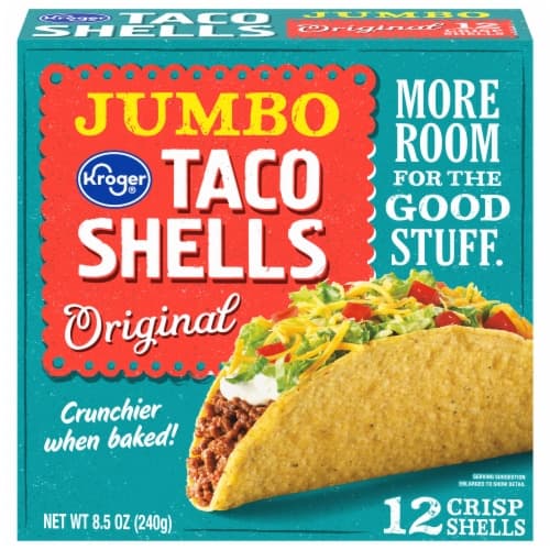 Kroger Jumbo Original Taco Shells