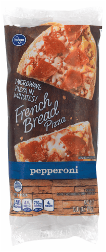 Kroger Microwave In Minutes! Pepperoni French Bread Pizza