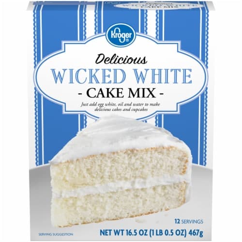 Kroger Delicious Wicked White Cake Mix