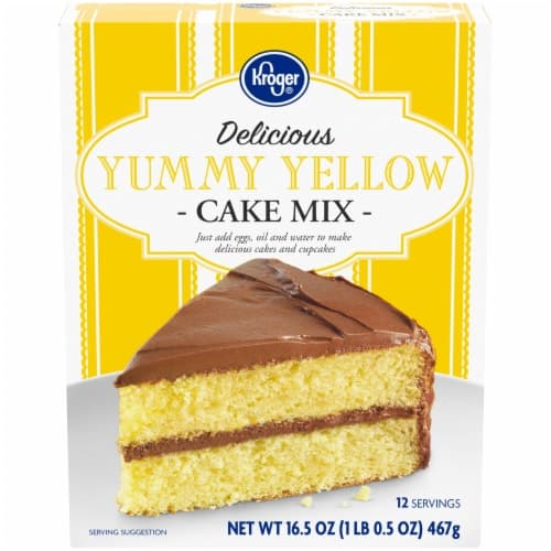 Kroger Delicious Yummy Yellow Cake Mix