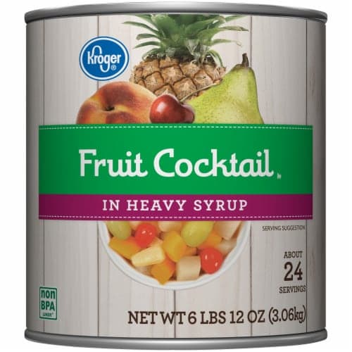 Kroger Canned Fruit Cocktail In Heavy Syrup Big Deal!
