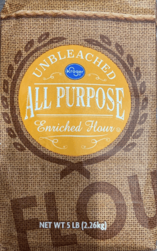 Kroger Unbleached All Purpose Enriched Flour