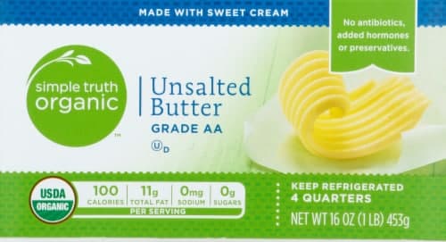 Simple Truth Organic Unsalted Butter