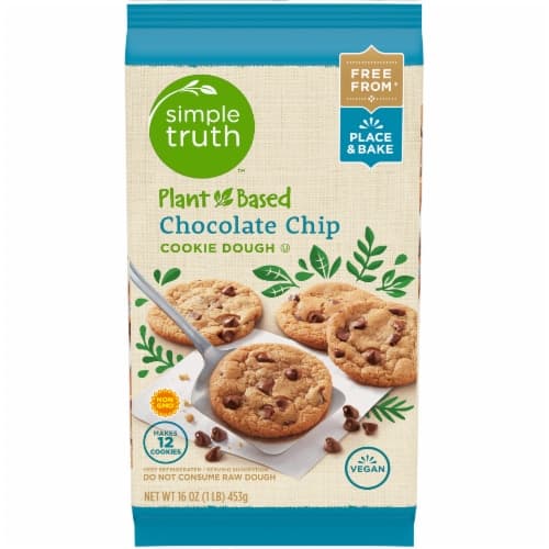 Kroger Simple Truth Plant-based Chocolate Chip Cookie Dough