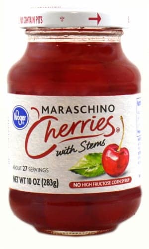 Kroger Maraschino Cherries With Stems