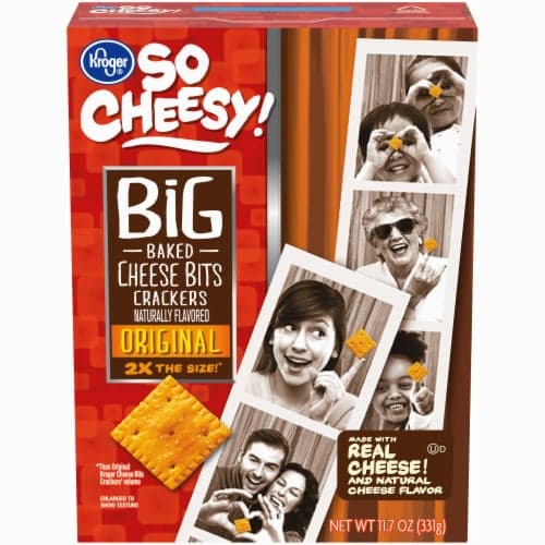 Kroger So Cheesy! Original Big Baked Cheese Bits