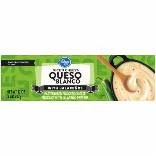 Kroger Nice'N Cheesy Queso Blanco With Jalapenos