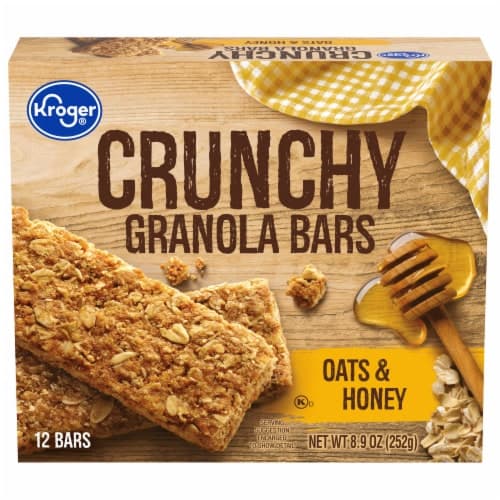Kroger Oats & Honey Crunchy Granola Bars