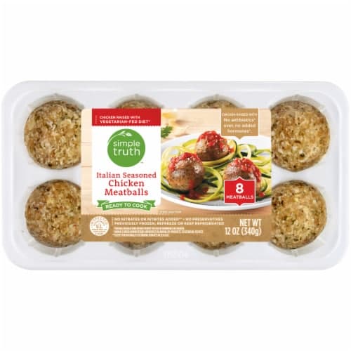 Simple Truth Italian Seasoned Chicken Meatballs