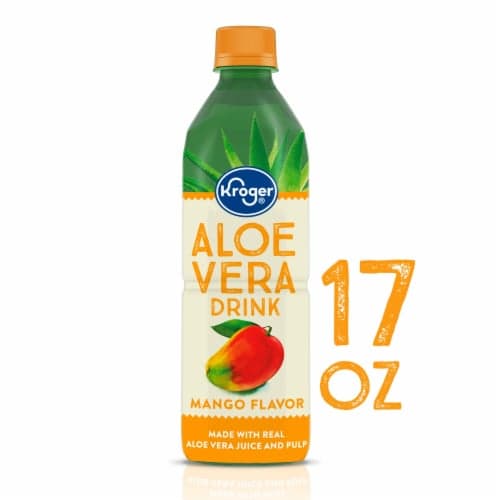 Kroger Mango Flavor Aloe Vera Juice Drink