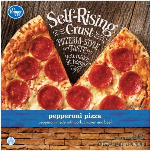 Kroger Self-Rising Crust Pepperoni Pizza