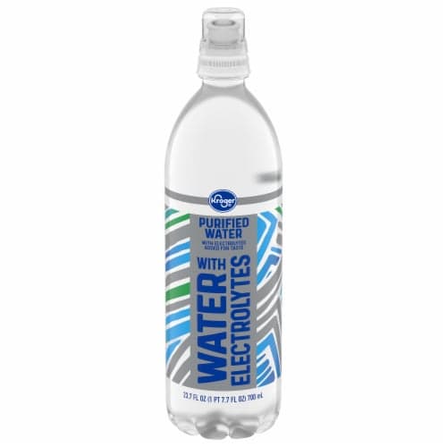 Kroger Electrolytes Purified Bottled Water