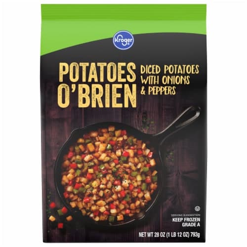 Kroger Diced Potatoes O'Brien With Peppers & Onions