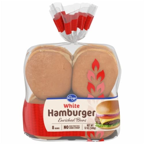 Kroger White Hamburger Buns