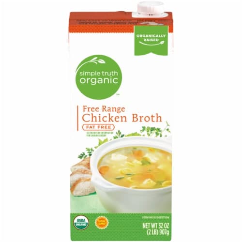 Simple Truth Organic Fat Free Free Range Chicken Broth