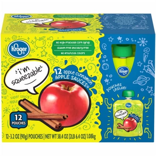 Kroger Apple Cinnamon Applesauce Pouches