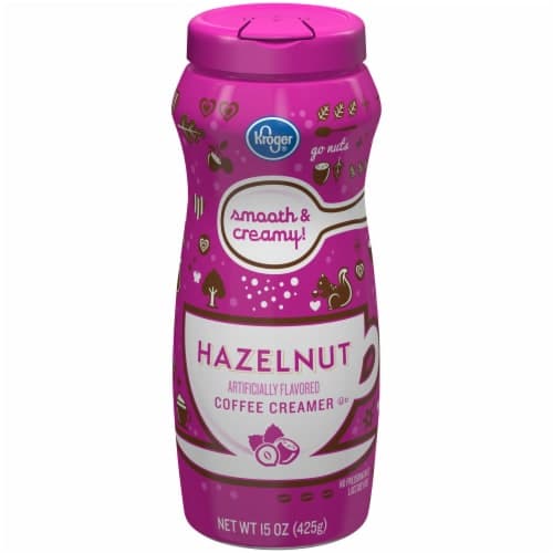 Kroger Non-Dairy Hazelnut Coffee Creamer