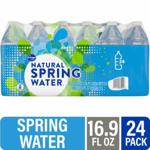 Kroger Natural Spring Bottled Water