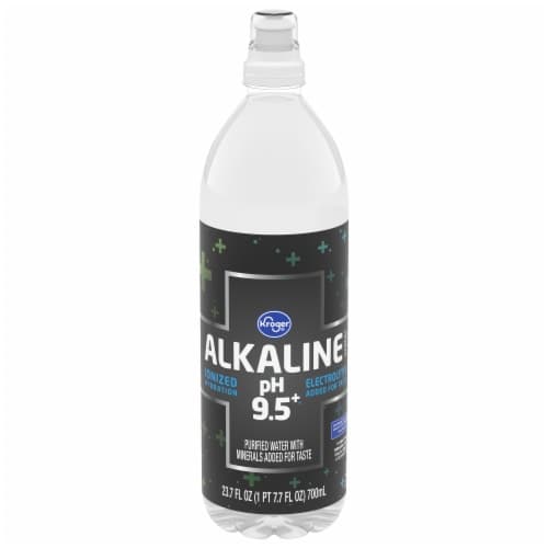 Kroger Ph 9.5+ Alkaline Bottled Water