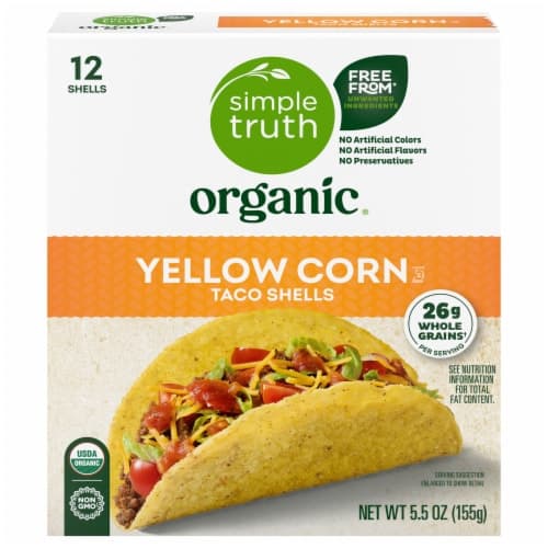 Simple Truth Organic Yellow Corn Taco Shells
