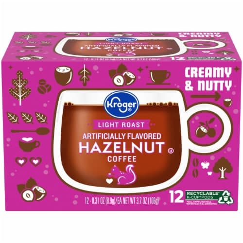 Kroger Light Roast Hazelnut Coffee K