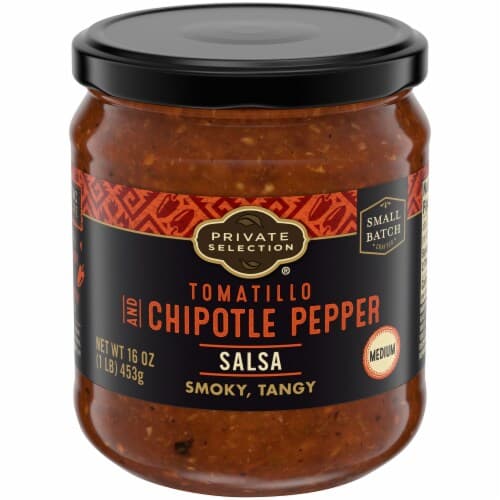Private Selection Medium Tomatillo & Chipotle Pepper Salsa