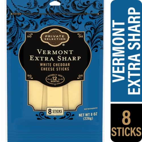 Private Selection Vermont Extra Sharp White Cheddar Snack Cheese