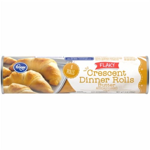 Kroger Flaky Butter Flavor Crescent Dinner Rolls