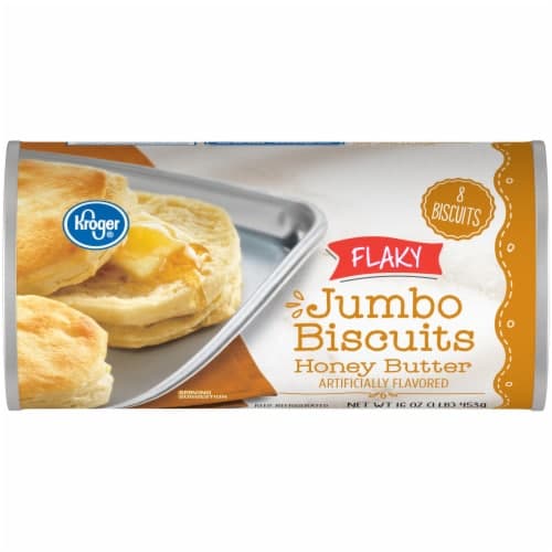 Kroger Flaky Honey Butter Jumbo Biscuits
