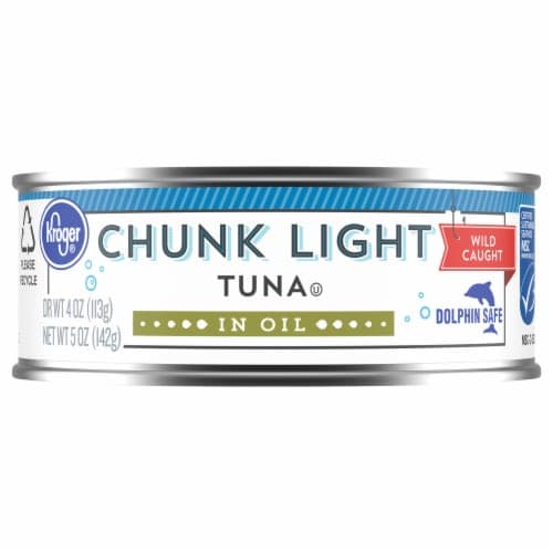 Kroger Chunk Light Tuna In Oil