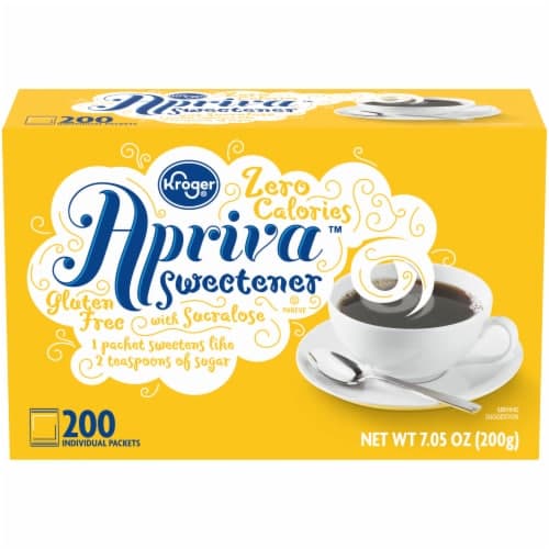 Kroger Apriva Zero Calorie Gluten Free Sweetener With Sucralose