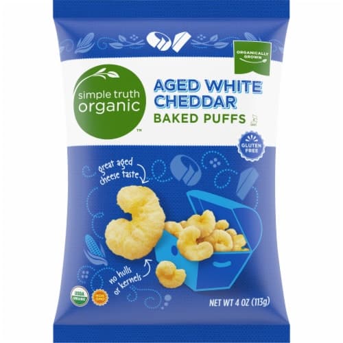 Simple Truth Organic Aged White Cheddar Puffs Chips