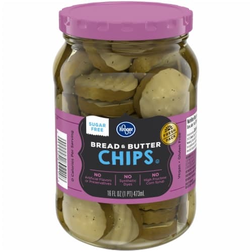 Kroger Sugar Free Bread & Butter Chips