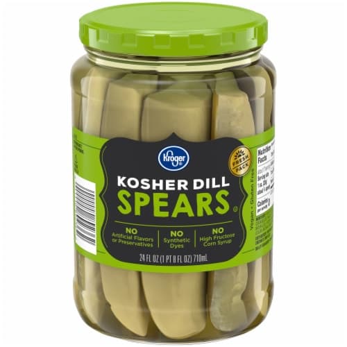 Kroger Kosher Dill Spear Pickles