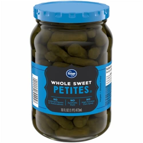 Kroger Whole Sweet Petite Pickles