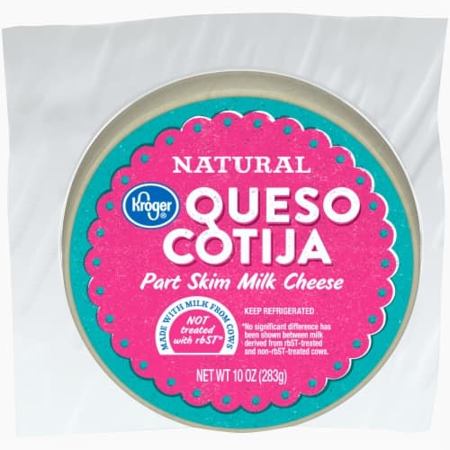 Kroger Part Skim Milk Queso Cotija