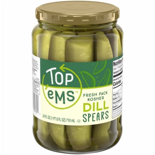 Top 'Ems Fresh Pack Kosher Dill Pickle Spears