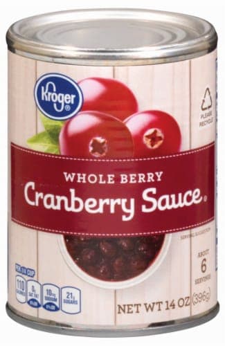 Kroger Whole Berry Cranberry Sauce