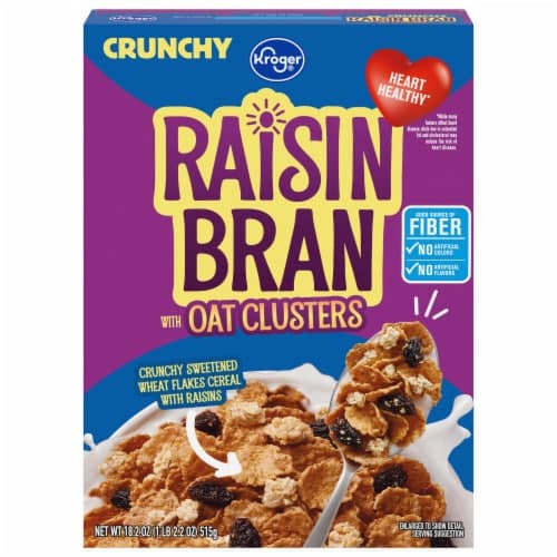 Kroger Crunchy Raisin Bran Cereal