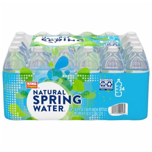 King Soopers Natural Spring Bottled Water
