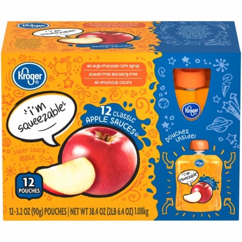 Kroger Classic Applesauce Pouches