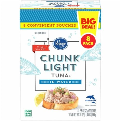 Kroger Light Tuna Pouch Big Deal!