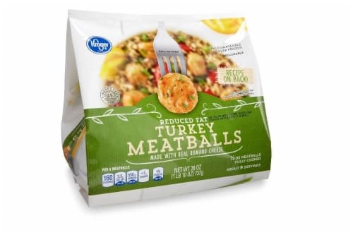 Kroger Reduced Fat Turkey Meatballs