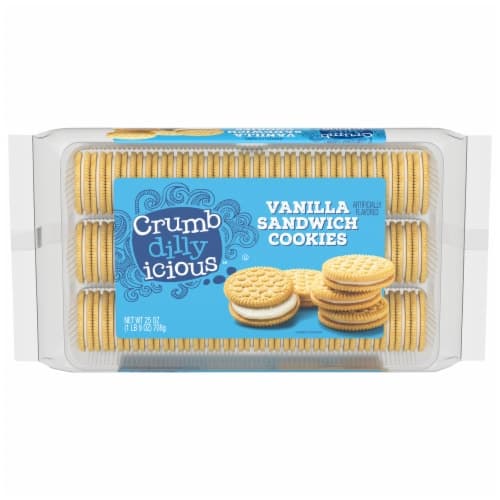 Crumbdillyicious Vanilla Sandwich Cookies