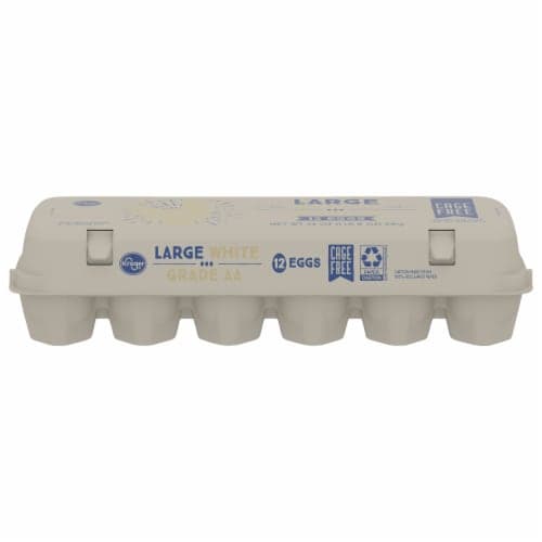 Kroger Grade Aa Large Cage Free White Eggs